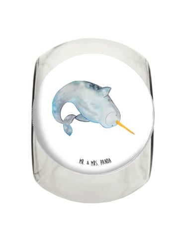 Mr. & Mrs. Panda Kaffeedose Narwal ohne Spruch in Weiß