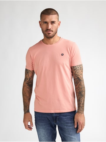 Petrol Industries T-Shirt mit Logo Windward in Rot