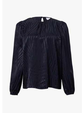 comma Bluse in 5839_tiefblau
