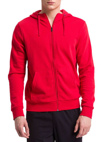 erima Kapuzensweatjacke in rot