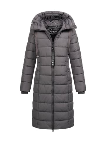 Navahoo Winterjacke Navahoo Mondmaedchen Damen Winter Steppjacke N036 in Anthrazit