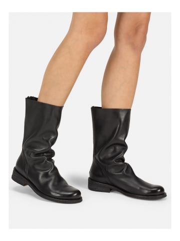 Felmini Wide Fit Stiefel GREDO in Schwarz