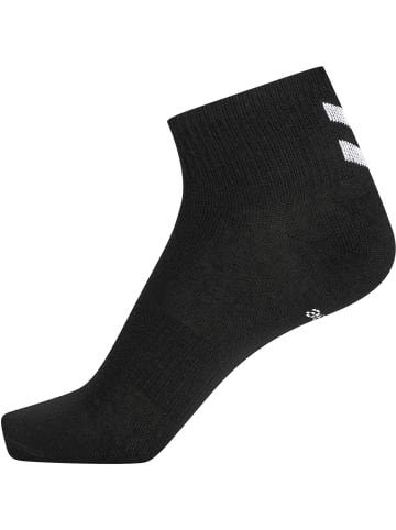 Hummel Niedrige Socken Hmlchevron 6-Pack Mid Cut Socks in BLACK