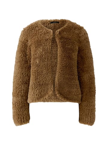 Oui Strickjacke in brown