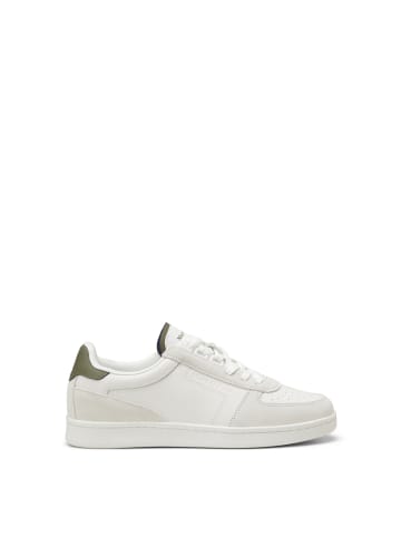 Marc O'Polo Sneaker in white/oliv