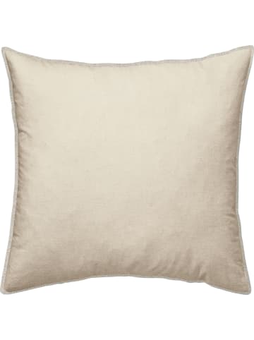 Erwin Müller Nicky-Velours, Samt Kissenhülle in nougat