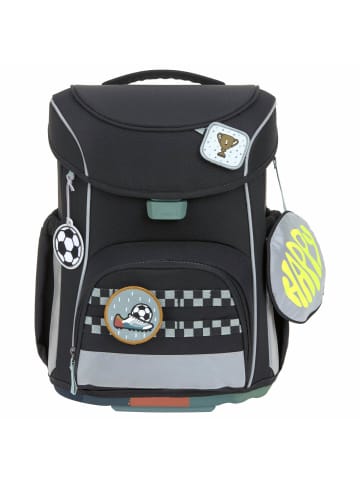 Lässig School Set Slim Unique - Schulranzen Set 7tlg. (Black) in schwarz