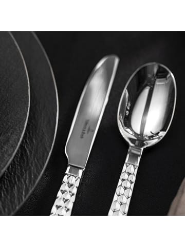 Villeroy & Boch 24er Set Tafelbesteck Boston in silber