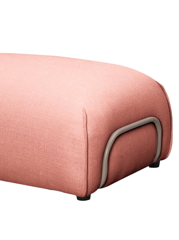 home24 Polsterhocker JESPERSEN in Pink
