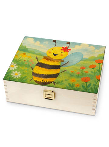 Mr. & Mrs. Panda Teedose Biene Happy Design ohne Spruch in Weiß