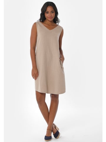 Organication Midikleid "WOR13381" in Beige