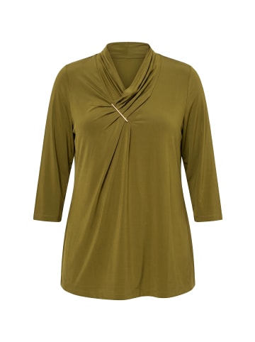 Ulla Popken Shirt in oliv