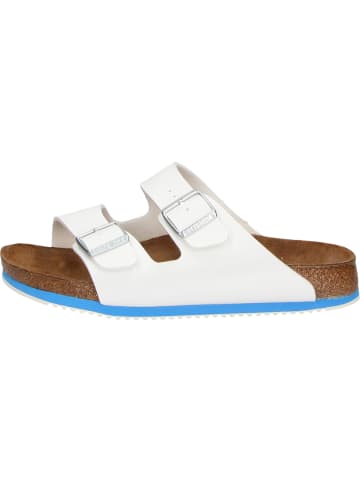 Birkenstock Sandalen Arizona SL schmale Weite in weiß/blau