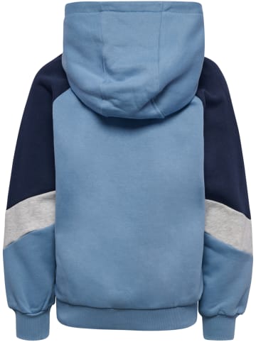 Hummel Kapuzenpullover Raglanärmel Hmljr Loose Kinder in FADED DENIM
