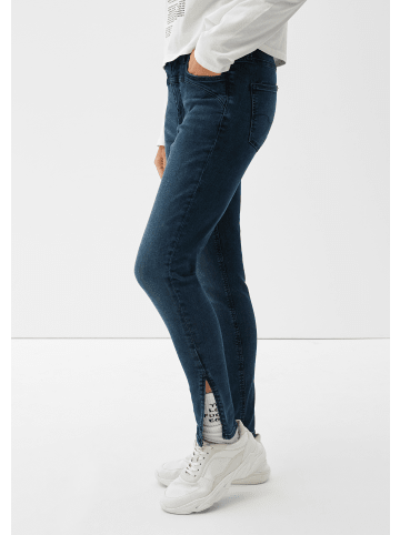 QS Jeans-Hose 7/8 in Blau