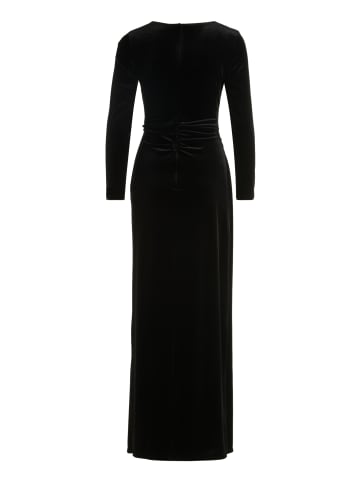 Vera Mont Abendkleid langarm in Schwarz