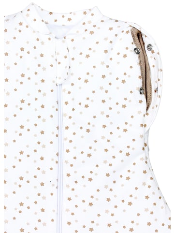 TupTam Babay Schlafsack Pucksack Round in weiß/beige
