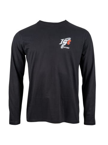 Roberto Geissini Indigo Star Crew Longsleeve Schwarz