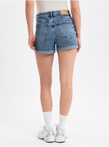 Noisy may Jeansshorts NMMoni in light stone - 0002