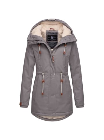 Navahoo Winterjacke Navahoo Ireliaa Damen Winterjacke B991 in Grey