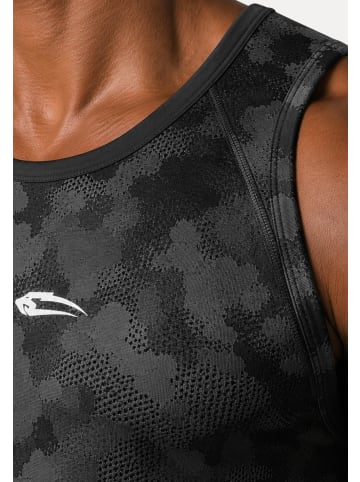 SMILODOX Kompression Camo Tank Top Varek in Anthrazit