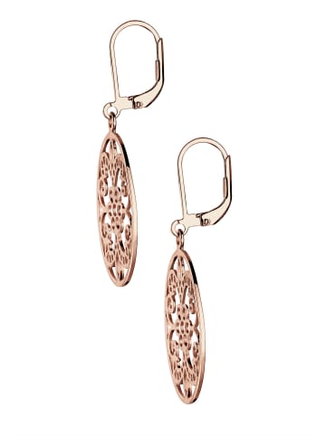 Elli Ohrringe 925 Sterling Silber Ornament in Rosegold