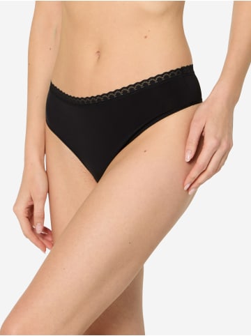 Nur Die  Slip Daily Micro Slip + String in schwarz, beige