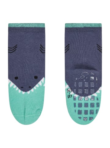 Sterntaler ABS Socken 2er-Pack Hai in helles blau