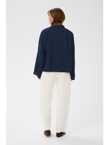 Soaked in Luxury Jacke SLJannine Oversize fit in Dark Blue Denim
