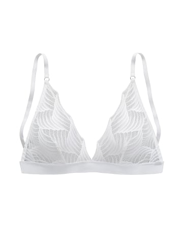 LASCANA Bralette in weiß