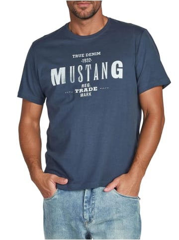 Mustang T-Shirt Basic Print 4er Pack in Mehrfarbig