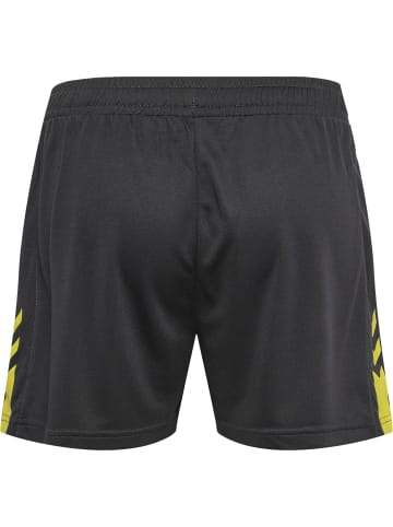 Hummel Hummel Kurze Hose Hmlactive Multisport Damen Atmungsaktiv Schnelltrocknend in OBSIDIAN/SULPHUR SPRING