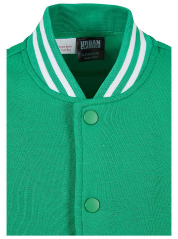 Urban Classics Urban Classics College-Jacken in bodegagreen/white