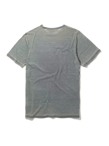 Re:Covered T-Shirt Marvel Deadpool Icon Paint Logo Mid Grey in Grey