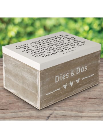 Mr. & Mrs. Panda Box Spruch 9. Geburtstag Glück mit Spruch in Weiß