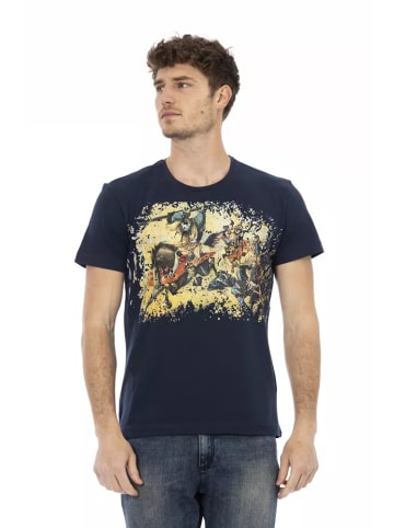 Trussardi Action Blau Baumwolle Herren T-Shirt