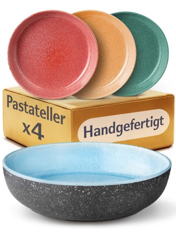 Cosumy Cosumy Tiefe Teller Set Handgefertigt