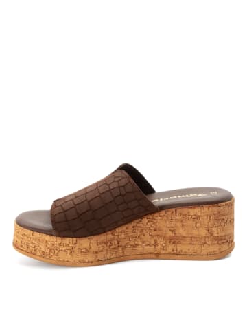 Tamaris Pantolette in braun