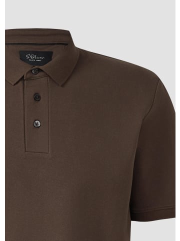 s.Oliver Polo-Shirt in 8943_braun