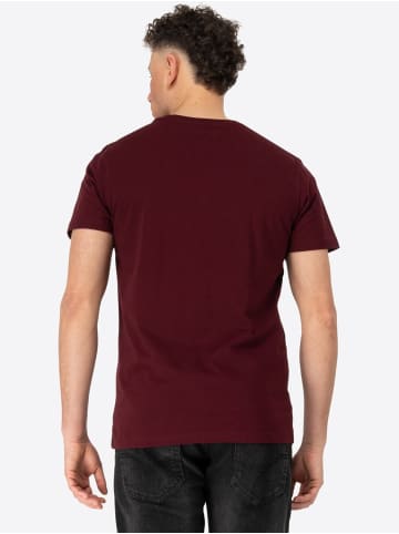 Lonsdale T-Shirt "Fulwood T-Shirt Normale Passform" in Rot