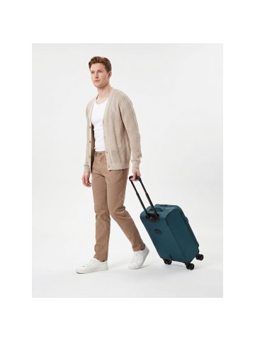 D&N Travel Line 9804 4 Rollen Kabinentrolley S 55 cm petrol