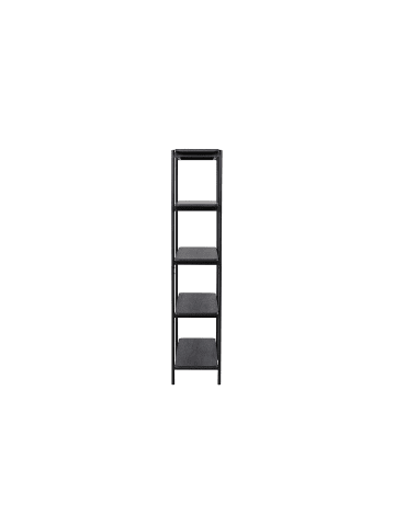 ebuy24 Regal Heim Schwarz 120 x 40 cm