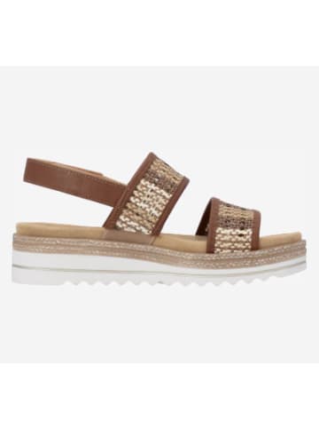 remonte Riemchen Sandalen für Damen in braun