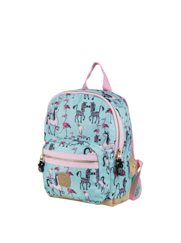 Pick & Pack Kinderrucksack S Royal Princess Aqua in blau/rosa