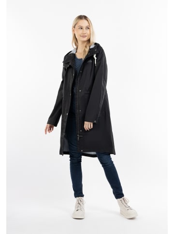 ICEBOUND Regenjacke Mit Innenprint in Schwarz