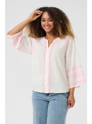 Cream Langarm - Hemd CRSara Regular fit in Marshmallow Pink Emb