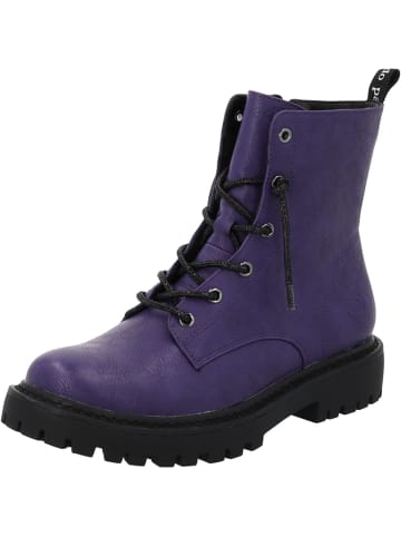palado Schnürstiefel in purple/stitch black