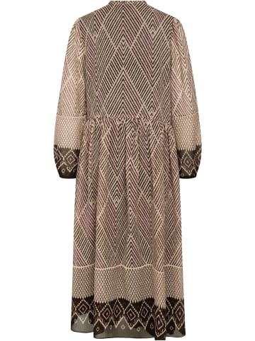 Noa Noa Kleid ZeldaNN in Print Beige-Brown