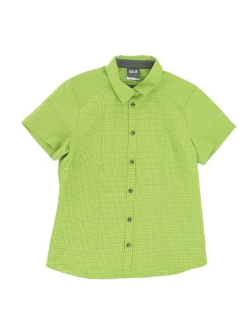 Jack Wolfskin Bluse Strokkur Shirt Damen Bluse Hemd Hiking in Gelb