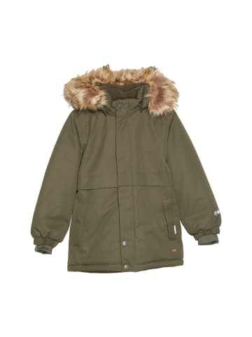 Minymo Winterjacke MISnow Jacket AOP in Grün